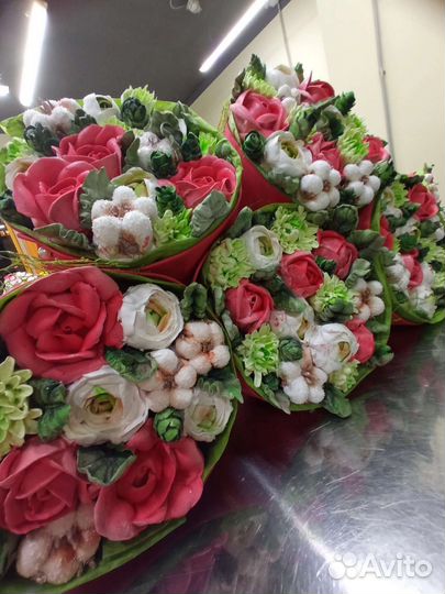 Букет из зефира