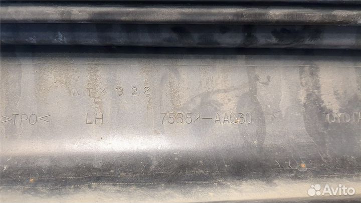 Накладка на порог Toyota Solara, 2006