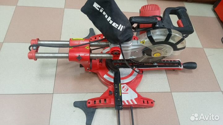 Пила торцовочная einhell tc-sm 2131 dual б/у (622)