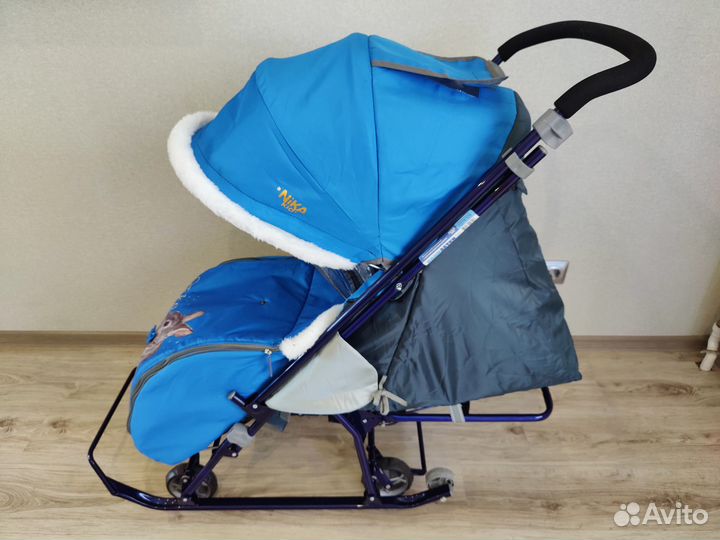 Санки коляска nika kids