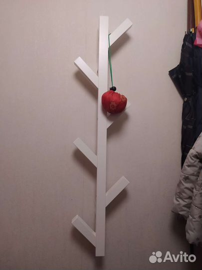 Вешалка настенная икеа чусиг