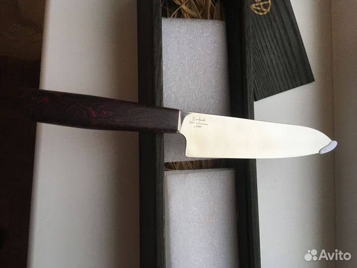 Нож кухонный, M390, то Дениса Фролова (Yanhook)