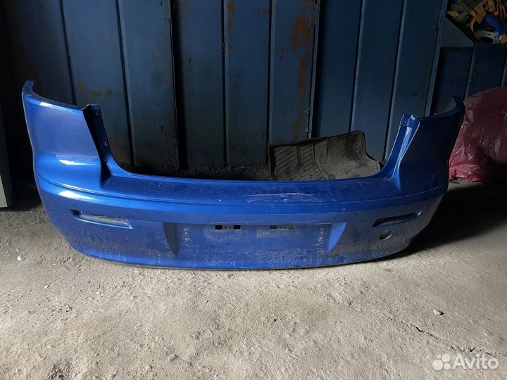 Задний бампер на mitsubishi lancer 10