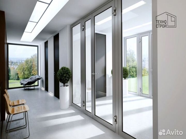 Окна и двери из алюминиевого профиля