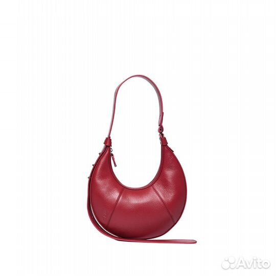 Сумка coins unefemme mini cranberry