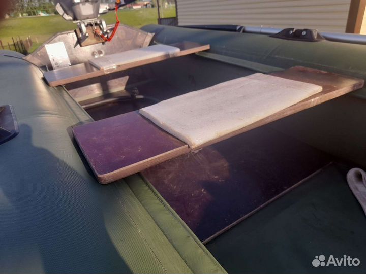 Надувная лодка пвх бу с мотором