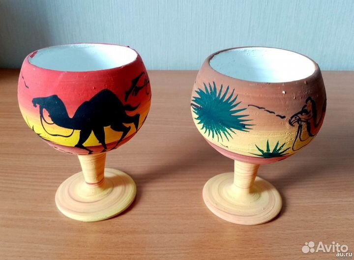 Бокал вазочка тунис 2 шт