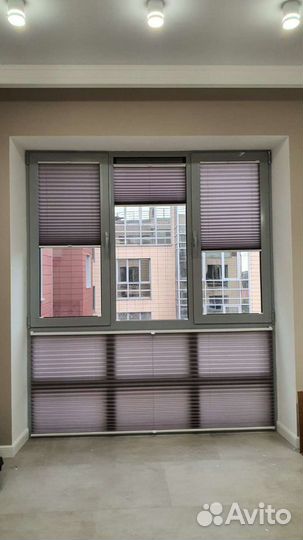 Жалюзи плиссе и рулонные шторы