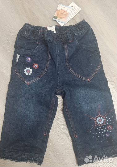 Джинсы утепленные