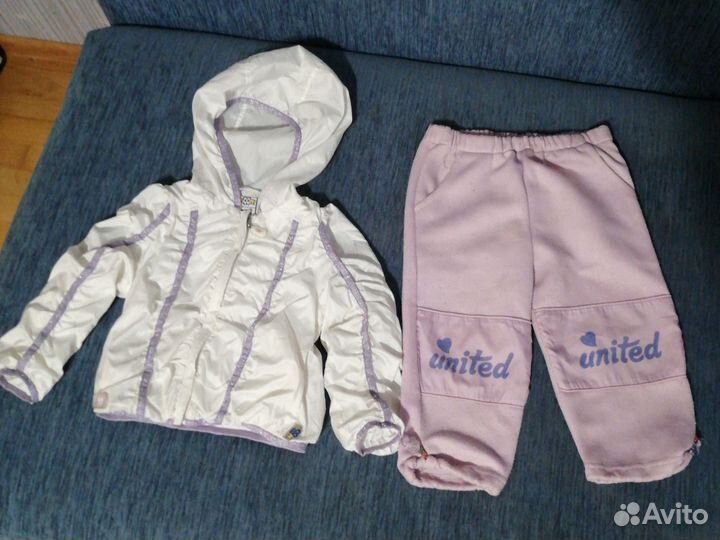 Одежда пакетом для девочки 98 104