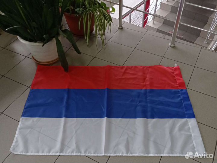 Флаг Знамя Победы размер 90см на 135см