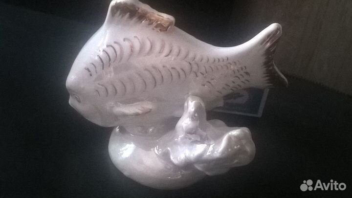 Статуэтка рыба карп СССР
