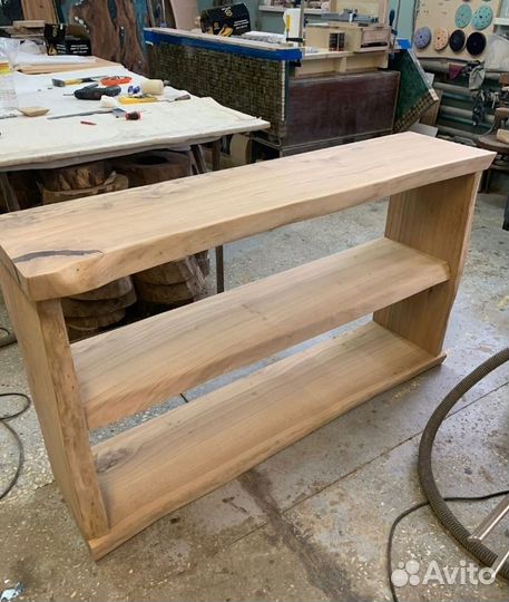 Тумба из слэба дерева на заказ