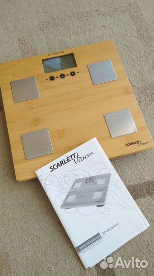 Весы напольные Scarlett Vita SPA