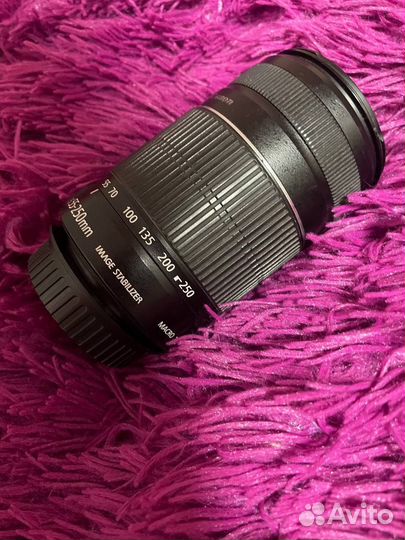 Объектив canon ef-s 55-250mm 1:4-5:6