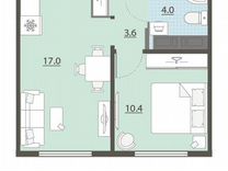 1-к. квартира, 35 м², 19/24 эт.