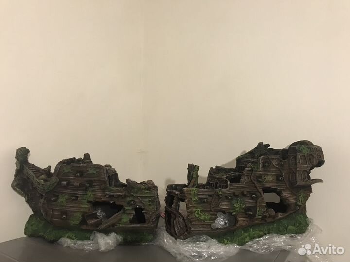 Корабль в аквариум длиной 1 метр