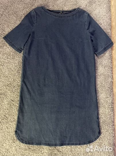 Джинсовое платье