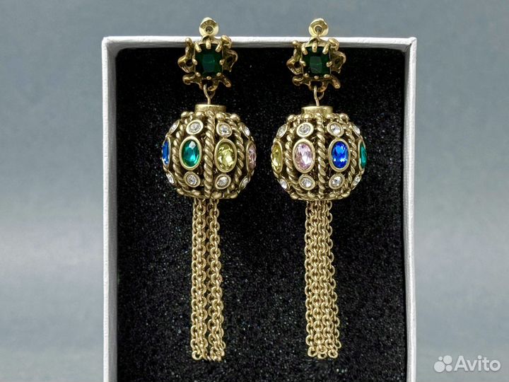 Серьги винтаж Art-Deko