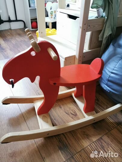 Качалка лось IKEA икеа