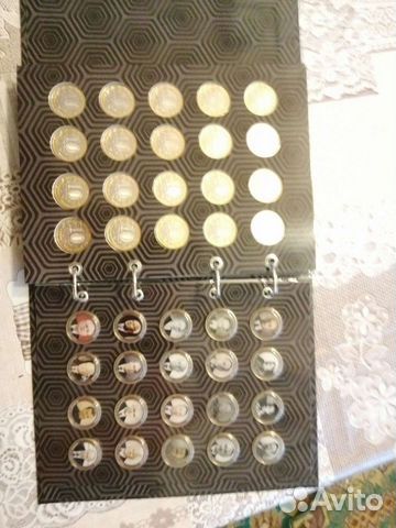 Коллекция монет номиналом 120 штук