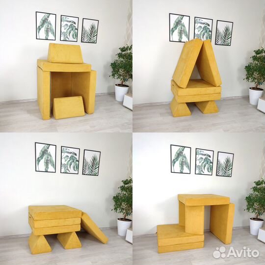 Детская кровать диван трансформер игровой комплекс