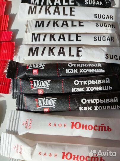 Сахар в стиках 100 штук