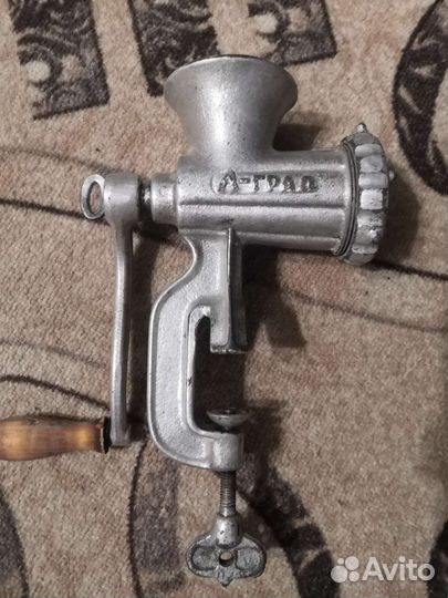 Мясорубка ручная ленинград СССР