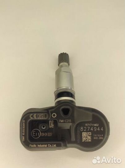 Датчик давления в шине Toyota Lexus PMV-C215