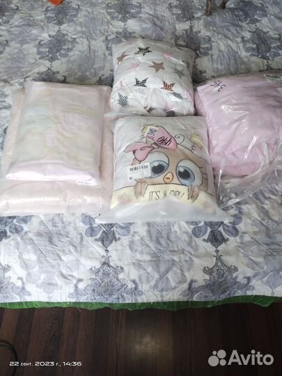 Комплект в детскую кроватку бортики