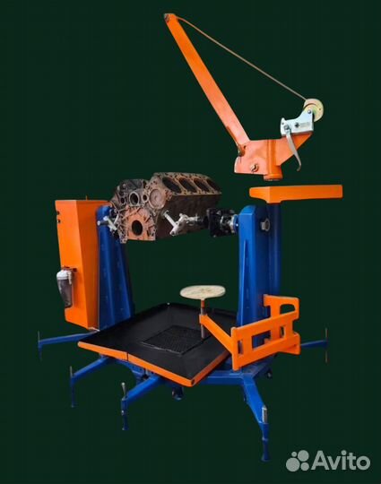 Кантователь двигателя