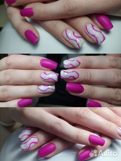 Маникюр с покрытием гель-лак 