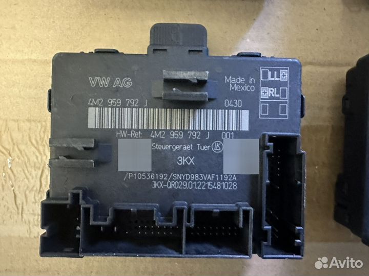 Блоки дверей audi 4M2959792J 4M2959793J 4M2959795J