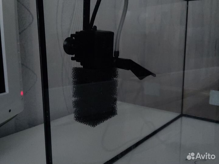 Аквариум 35л полный комплект с фильтром и грунтом