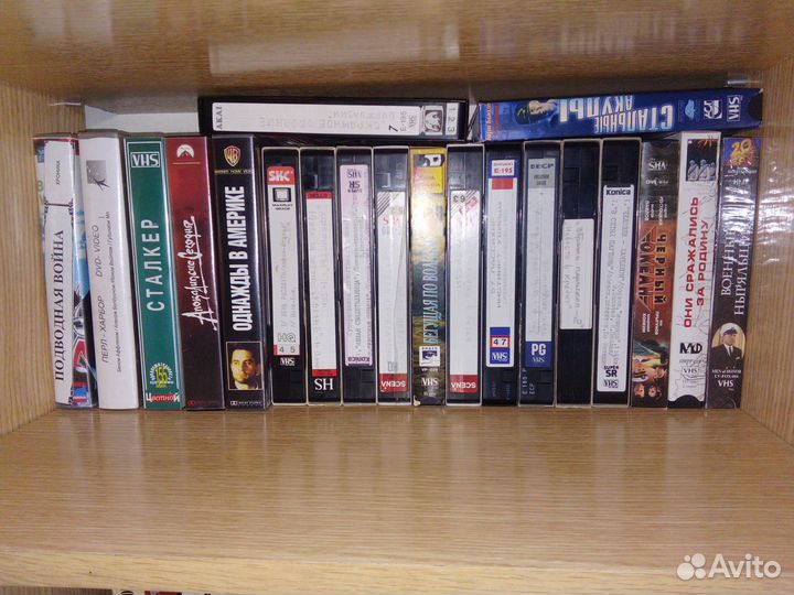 Видеокассеты vhs бу