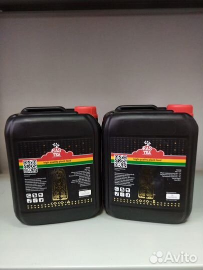 Удобрения rastea coco A+B 0,5л 1л 5л