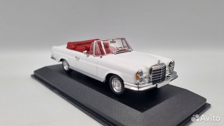 Mercedes-Benz 280SE 3.5 Cabriolet W111 White