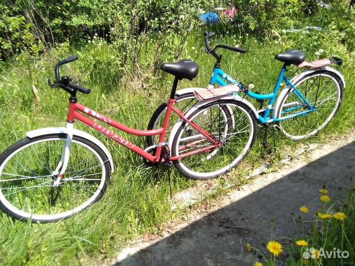 Велосипед дорожный с удобной рамой новый