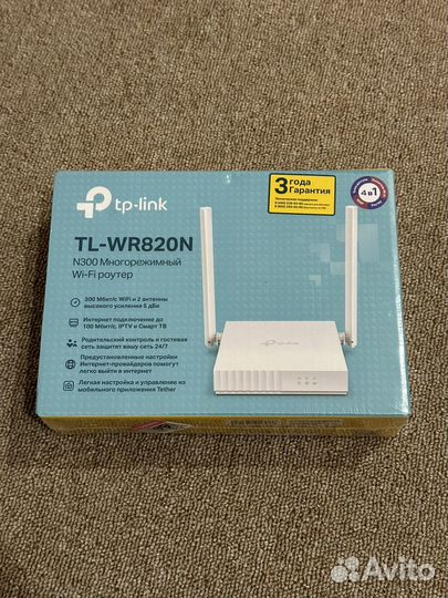 Wifi роутер tp link tl-wr820n