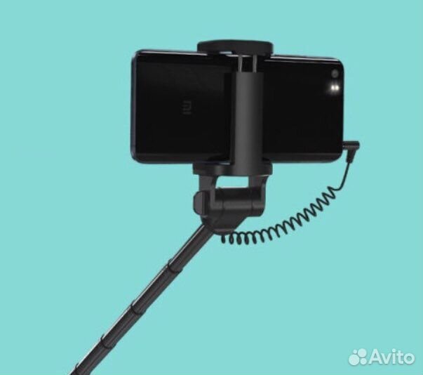Монопод xiaomi Mi Wired Selfie Stick чёрный, серый