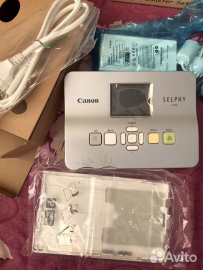 Новый фотопринтер Canon Selphy