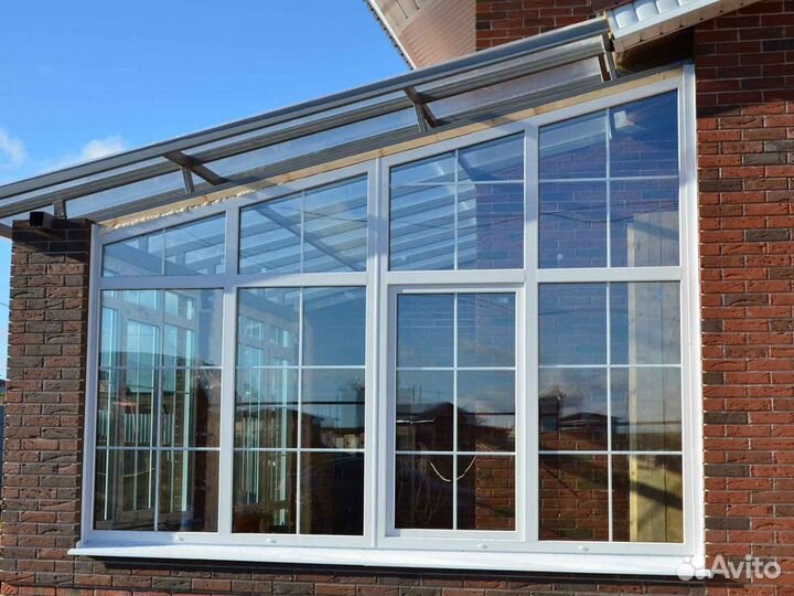 Ремонт окон, стеклопакет Про Плюс RAL4039