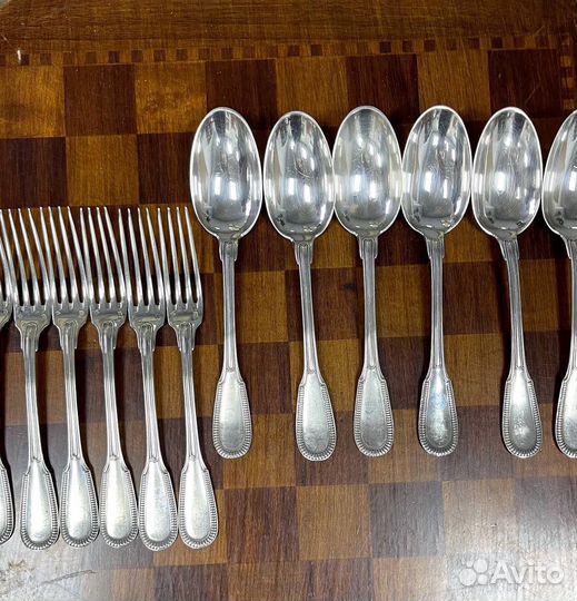 Редкие серебрянные приборы Emile Puiforkat