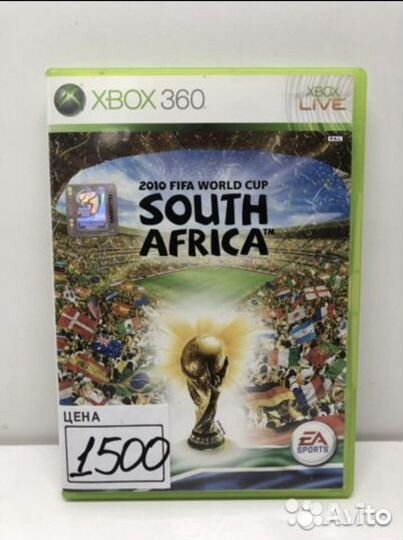 Диск Fifa 2010 world cup south africa для Xbox 360