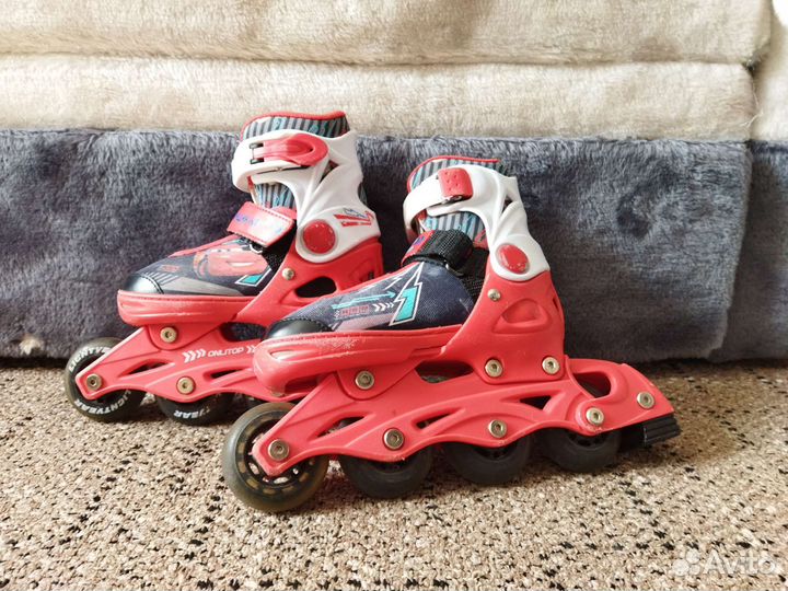 Коньки ролики 2 в 1 29-32 размер