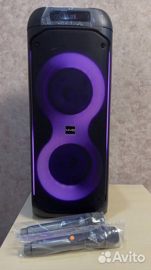 Беспроводная колонка Mivo MD-653 + 2 микр