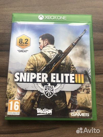 Игра Sniper Elite 3 для xbox one/series