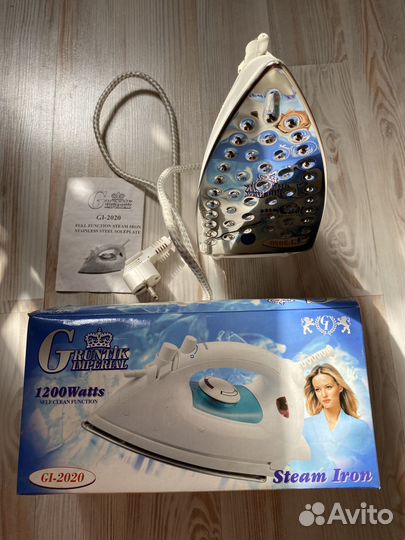 Утюг новый