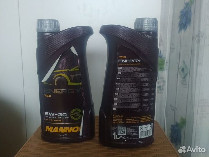 Масло mannol 5w30 2литра