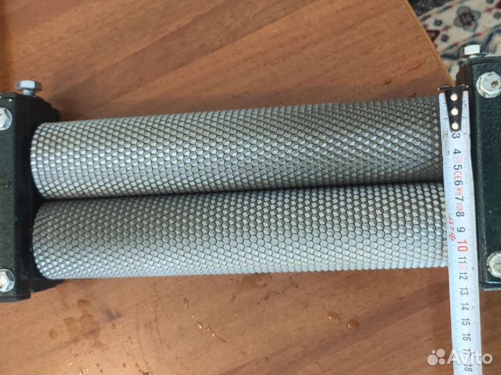 Вальцы для вощины гравированные ручные